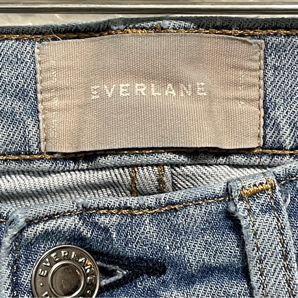Everlane Light Wash High Rise Skinny Jeans Size 27 - Picture 5 of 8